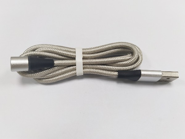 尼龍編織磁吸數(shù)據(jù)線，帶LED夜燈可傳輸數(shù)據(jù)