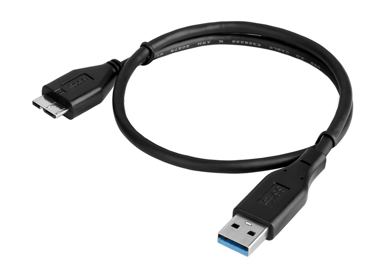 移動硬盤USB 3.0 Micro USB數(shù)據(jù)線，數(shù)據(jù)傳輸5Gbps
